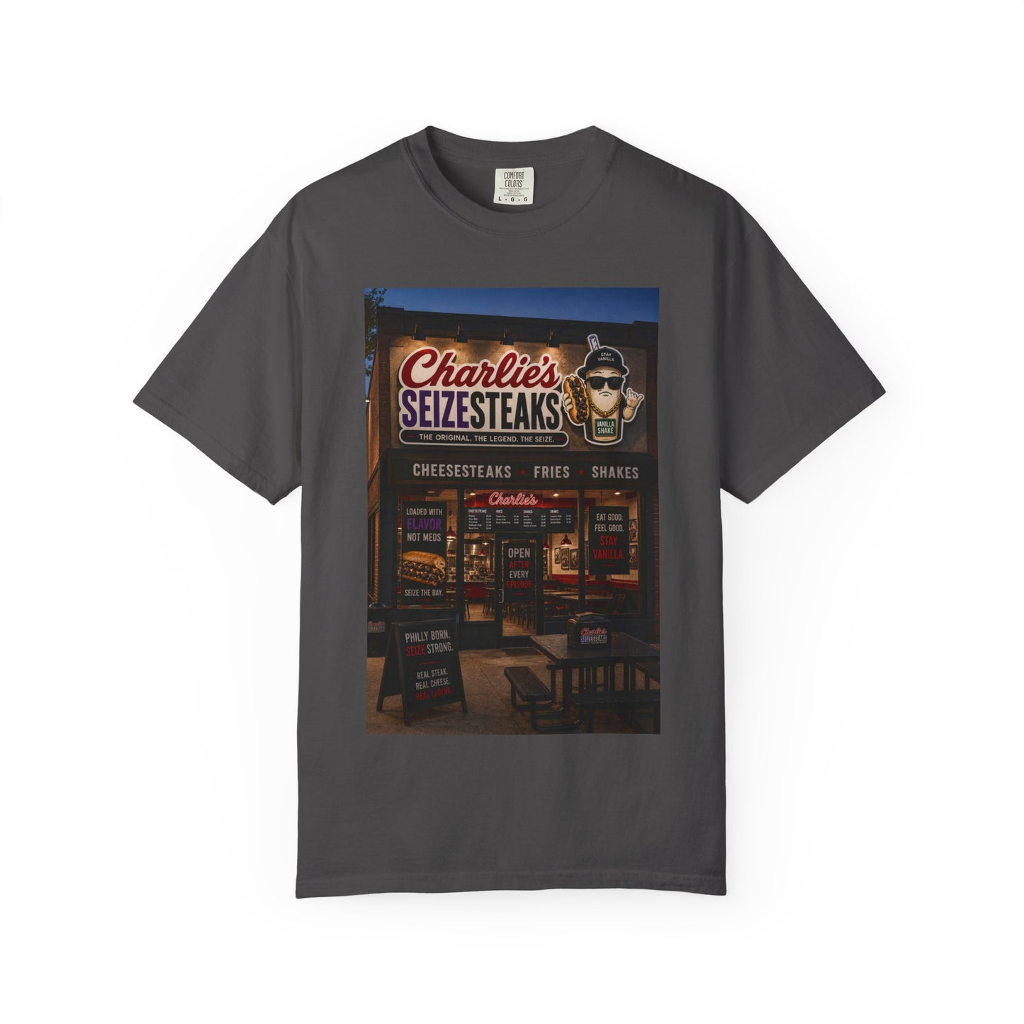 Charlie’s Seizesteaks Diner T-Shirt