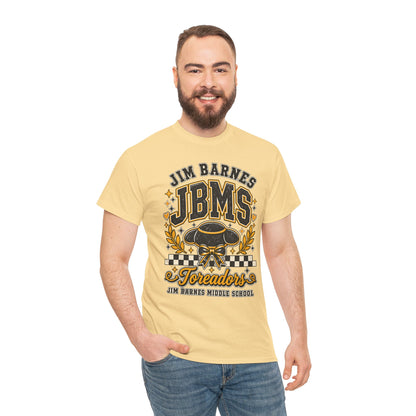 Jim Barnes JBMS Toreadors Middle School T-Shirt