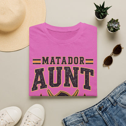 Matador Aunt T-Shirt — Cheer Squad Supporter Tee