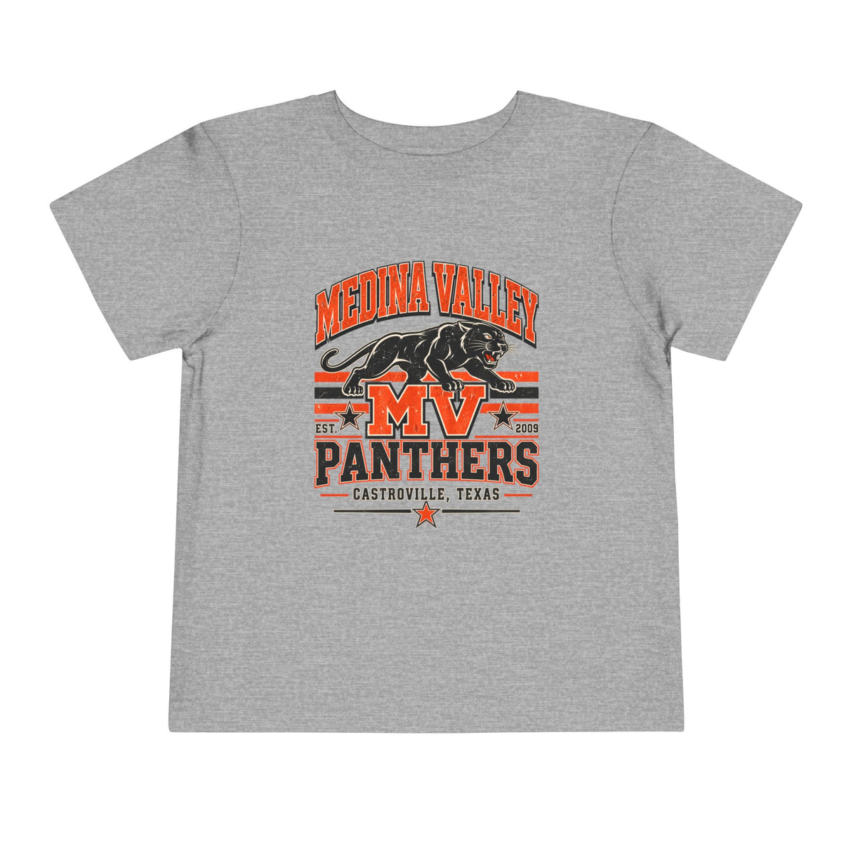 Toddler Tee — Medina Valley Panthers MV Football Team Shirt (Castroville, Texas)