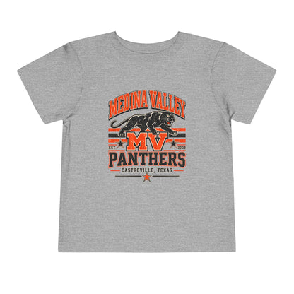 Toddler Tee — Medina Valley Panthers MV Football Team Shirt (Castroville, Texas)