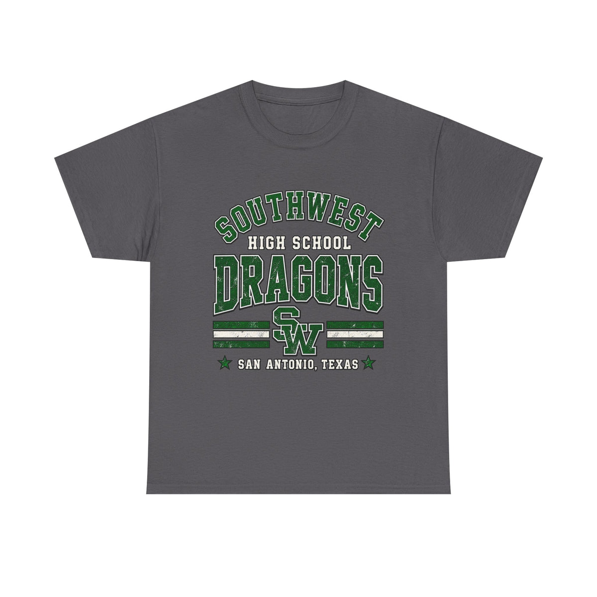 Southwest High School Dragons Tee — San Antonio, TX School Spirit Shirt