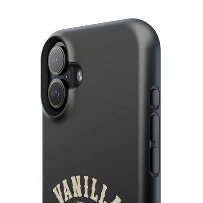 Black w/Ivory Logo lmpact-Resistant Phone Cases