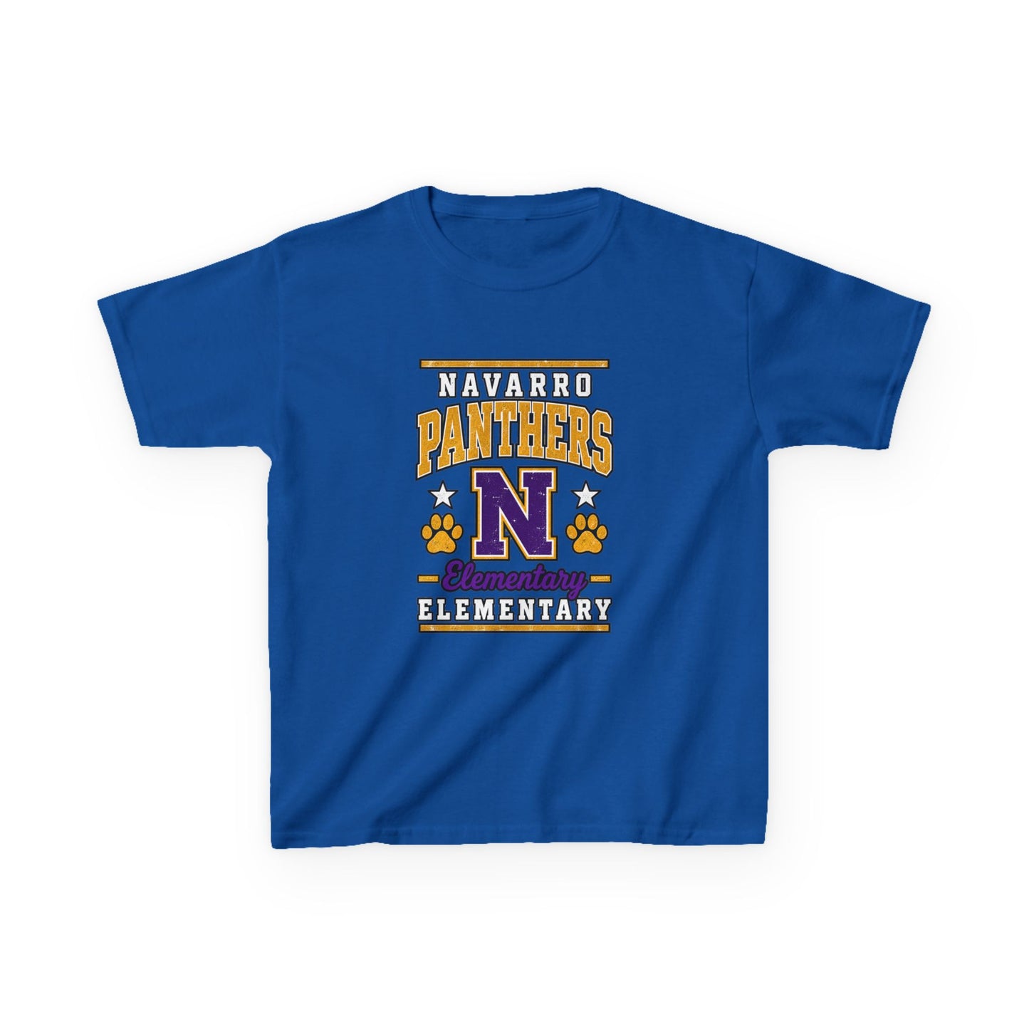 Navarro Panthers Kids T-Shirt — 'N' Elementary School Spirit Tee