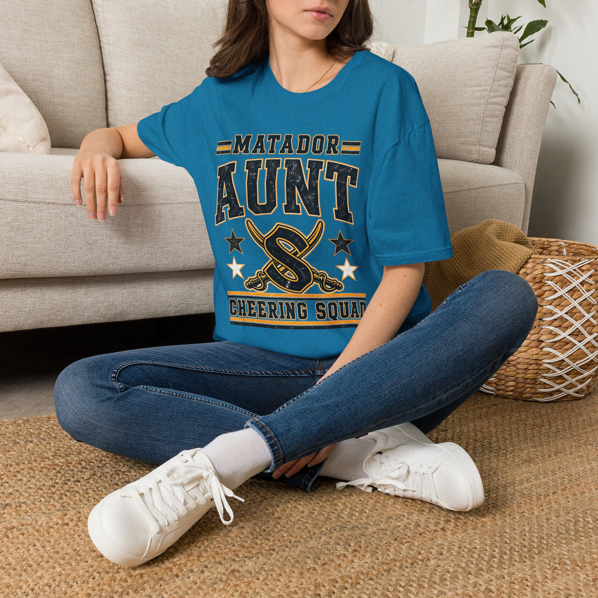 Matador Aunt T-Shirt — Cheer Squad Supporter Tee