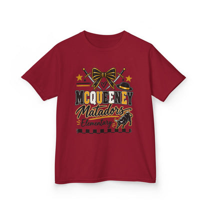 Kids Tee — McQueeny Matadors Elementary School Spirit Shirt