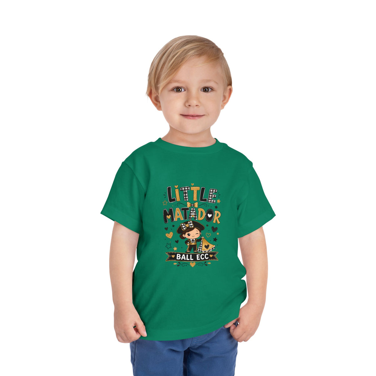 Little Matador Toddler Tee — Cute Bullfighter Baby Shirt