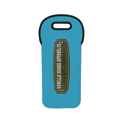 Badge Logo Wine Tote Bag