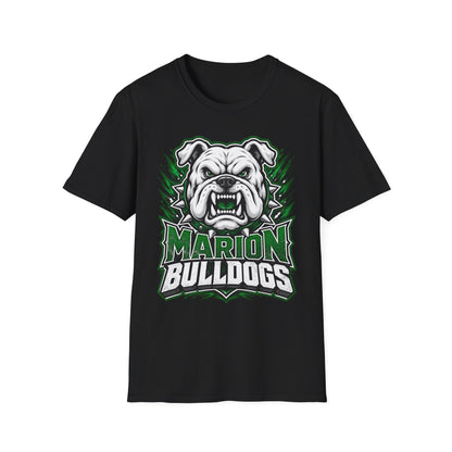 Bulldogs Mascot T-Shirt — Marion Bulldogs School Spirit Tee