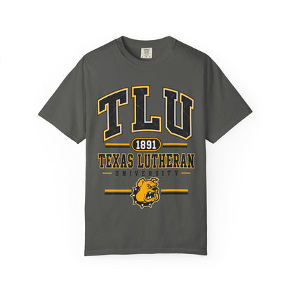 TLU Texas Lutheran University Bulldogs 1891 College T-Shirt