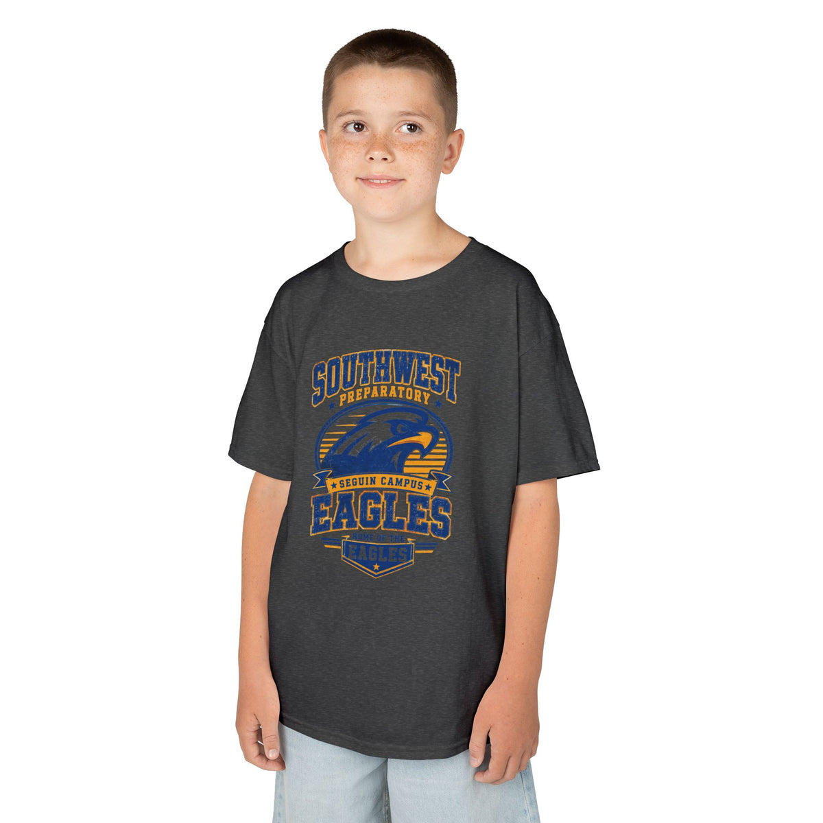 Kids Tee — Southwest Eagles School Spirit Football Team Shirt