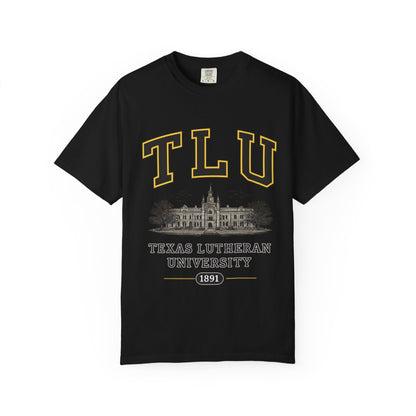 Texas Lutheran University T-Shirt — TLU Campus Vintage Graphic Tee