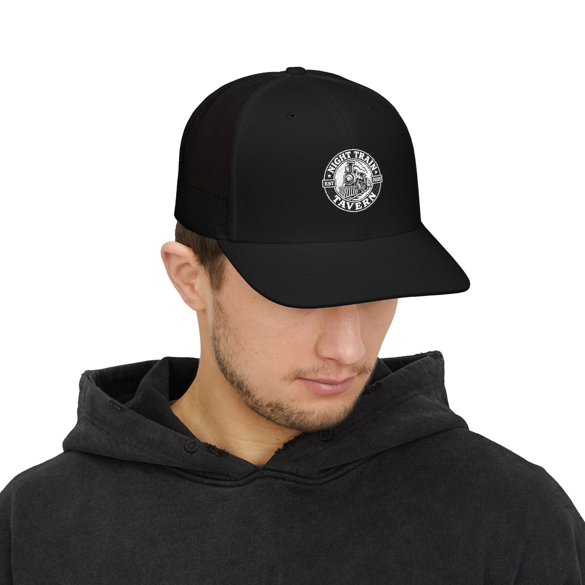 Night Train Tavern Richardson 112 Trucker Cap-Embroidery