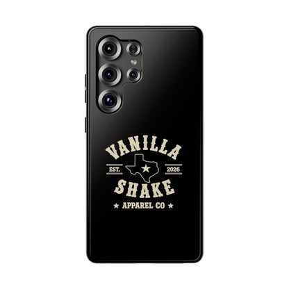 Black w/Ivory Logo lmpact-Resistant Phone Cases