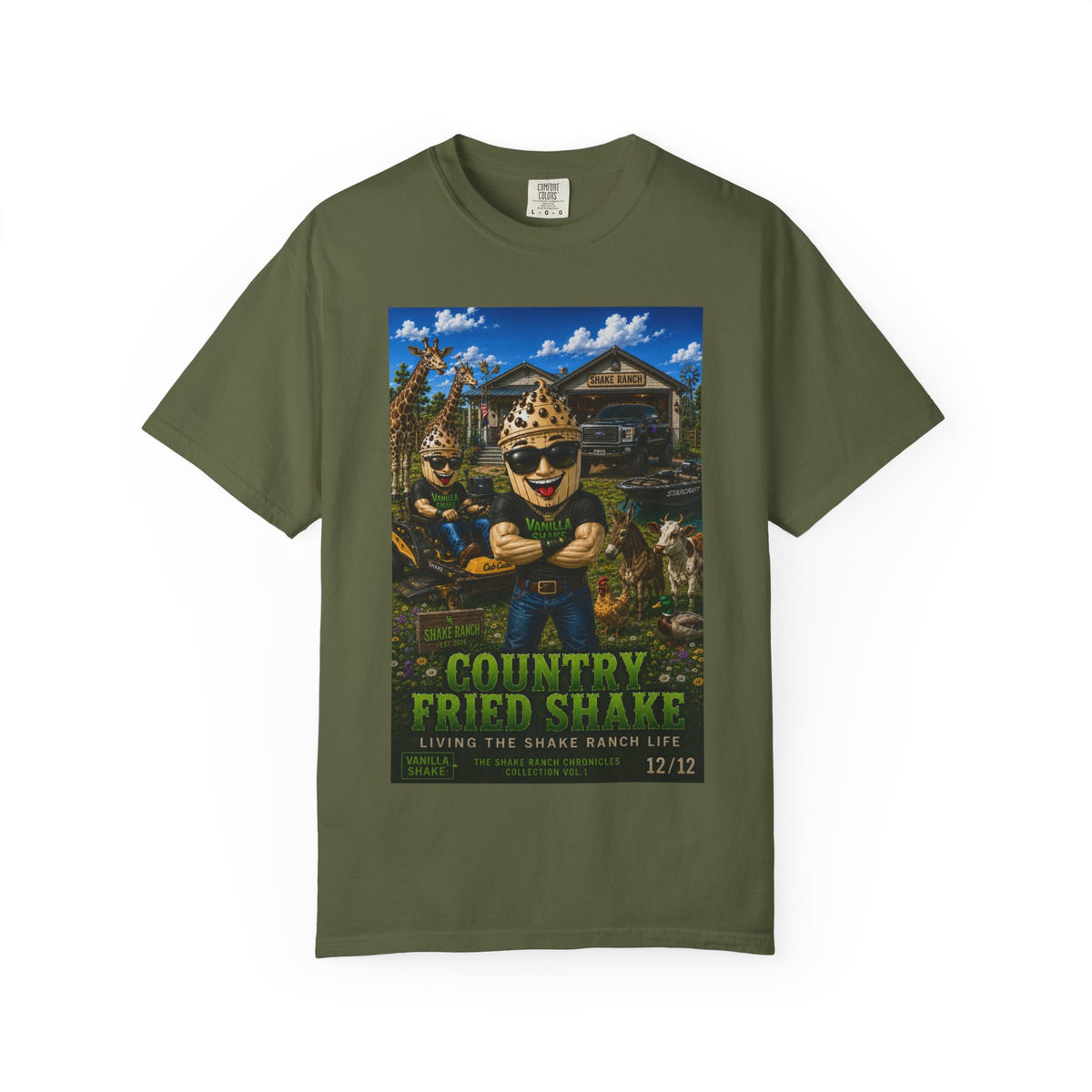 Country Fried Shake - Shake Ranch Collection Vol.1 T-shirt