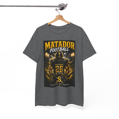 Matador Football Team Tee — Vintage Helmet Graphic Jersey Shirt