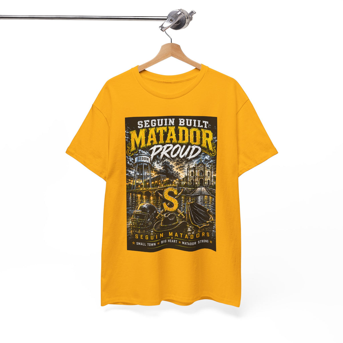 Matador Proud T‑Shirt — Seguin Built Community Tee