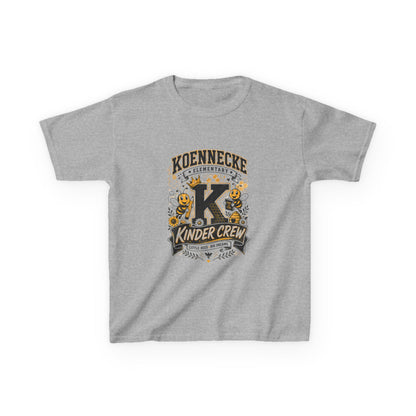 Kinder Crew Kids T-Shirt — 'Koennecke Kinder Crew' School Spirit Tee