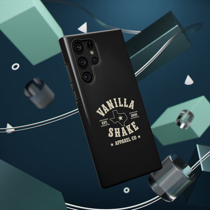Black w/Ivory Logo lmpact-Resistant Phone Cases