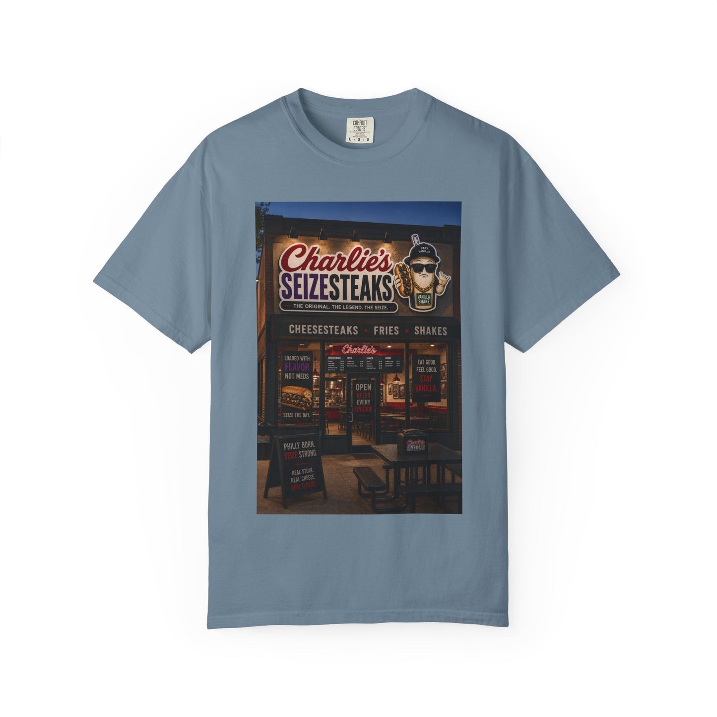 Charlie’s Seizesteaks Diner T-Shirt