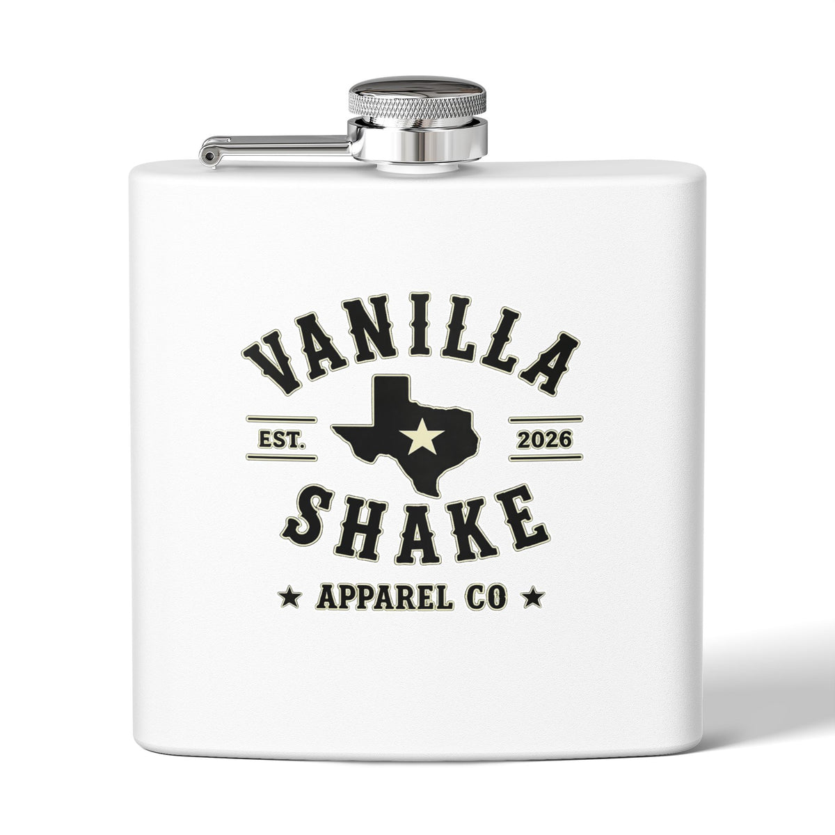 Stainless Steel Flask, 6oz