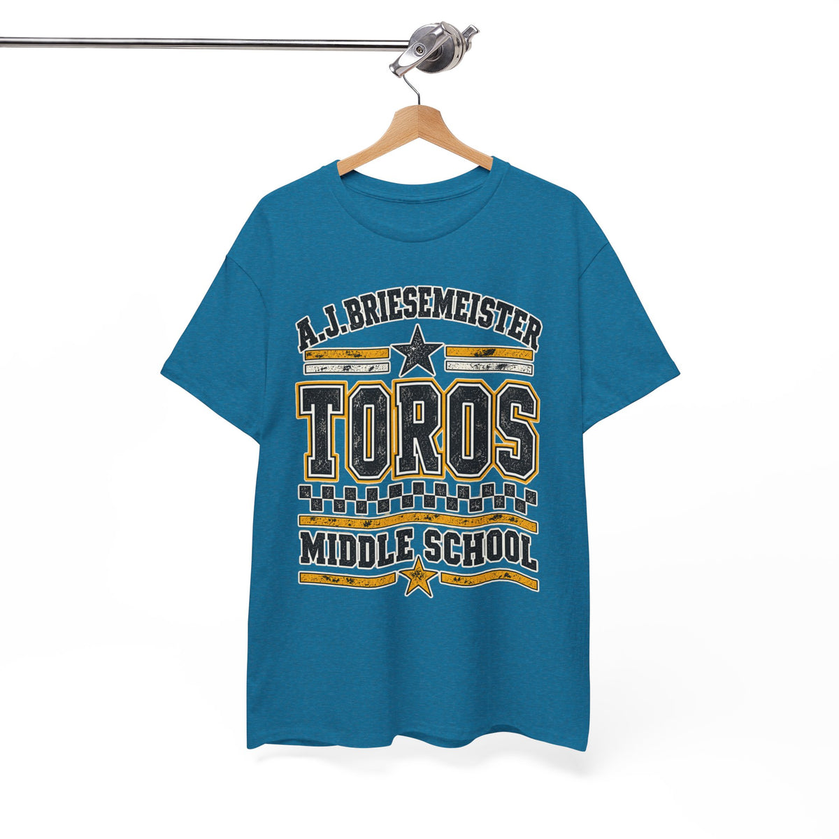 Toros Middle School Tee — A.J. Briesemeister School Spirit T-Shirt