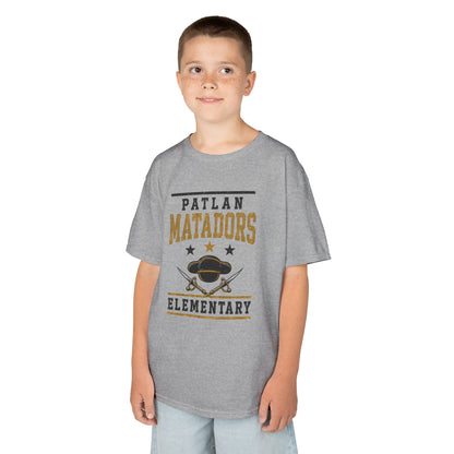 Patlan Matadors Elementary Kids T‑Shirt — School Spirit Tee