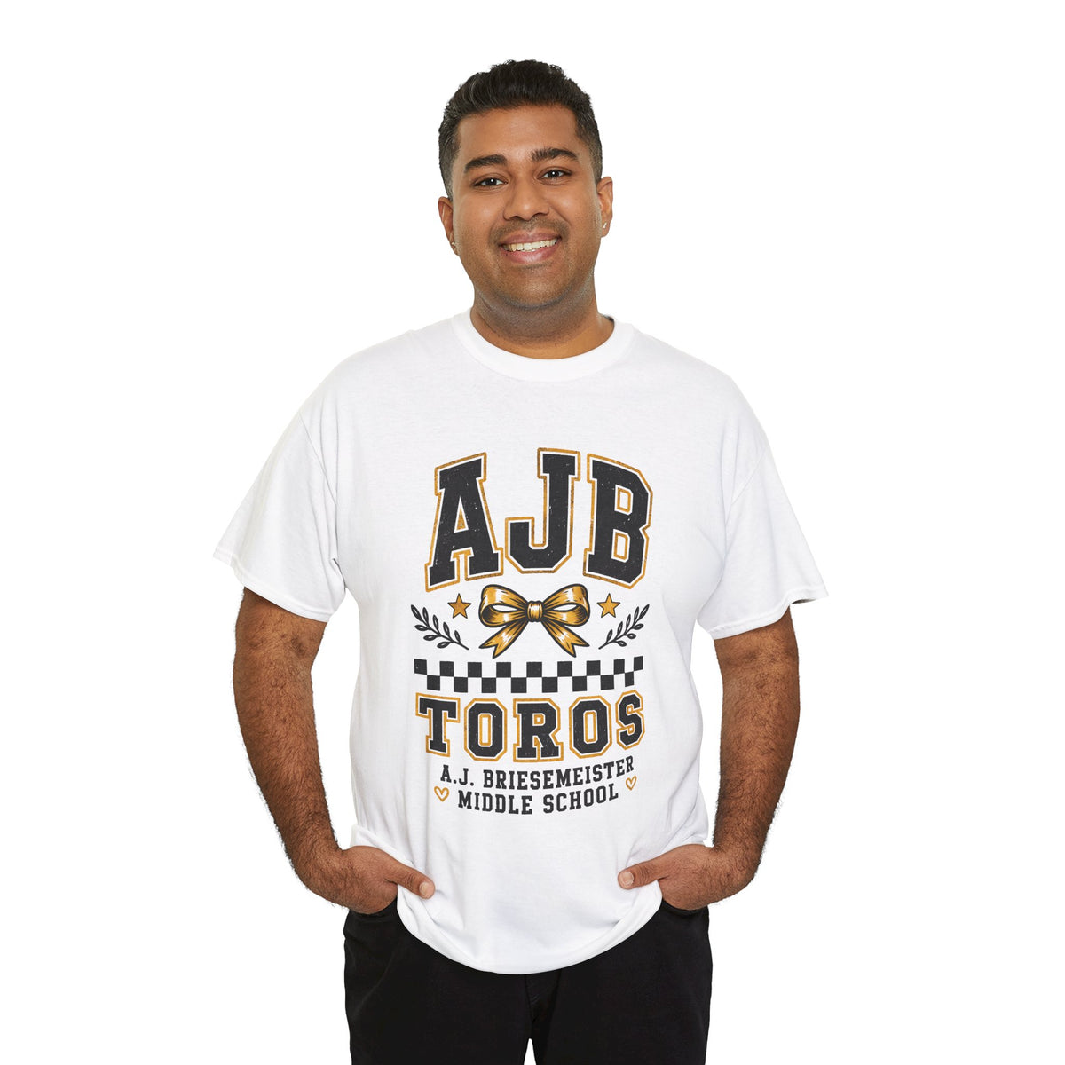 AJB Toros Middle School T-Shirt — AJ Bresemeister School Spirit Tee