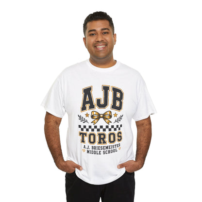 AJB Toros Middle School T-Shirt — AJ Bresemeister School Spirit Tee