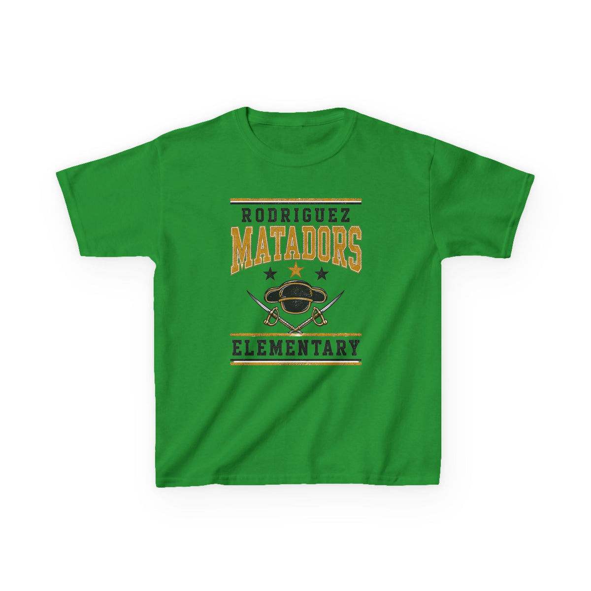 Rodriguez Matadors Elementary Kids T-Shirt — School Spirit Tee