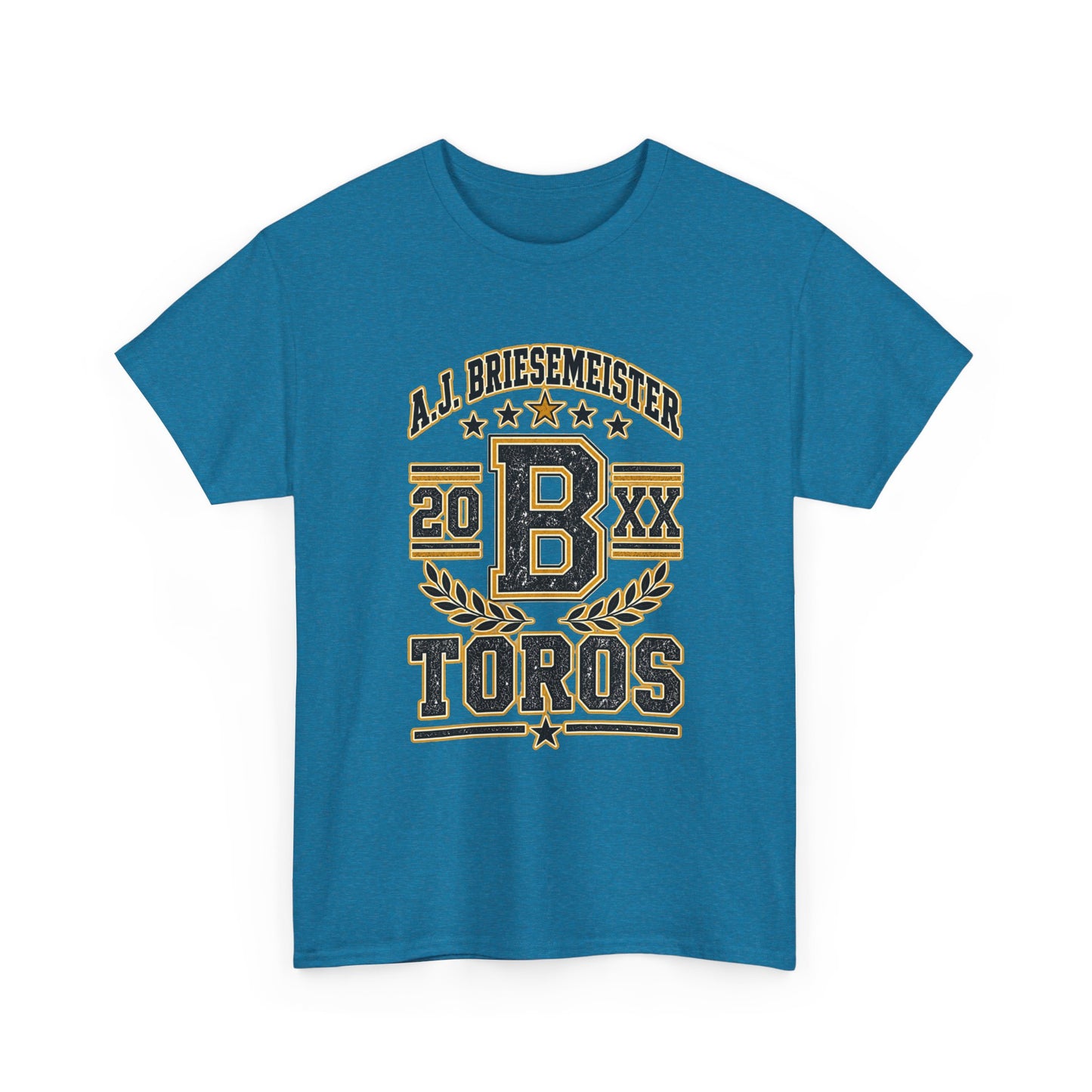 Toros Sports Crest Tee — A.J. Briesemeister Vintage Athletic Shirt