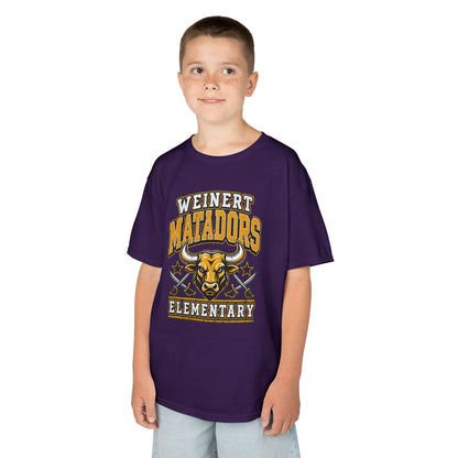 Weinert Matadors Elementary Kids T-Shirt — School Mascot Tee