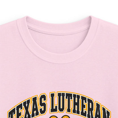 Texas Lutheran Bulldogs Kids T-Shirt — Floral Mascot Youth Tee
