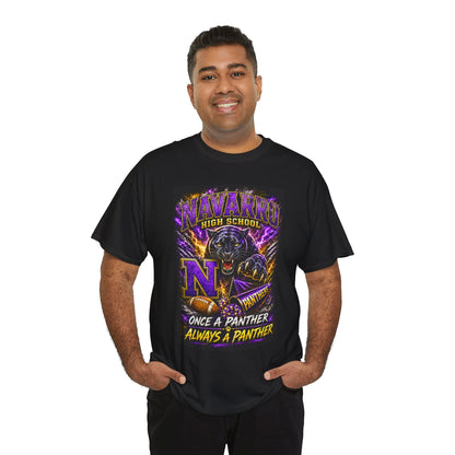Navarro High Panthers Tee — "Once a Panther, Always a Panther" School Spirit T‑Shirt