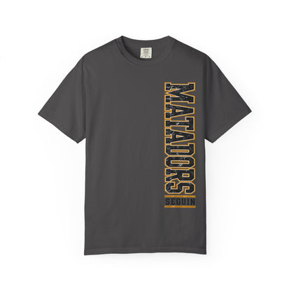 Matadors Seguin Vertical Logo T‑Shirt — Wilson 23 Back Jersey Tee