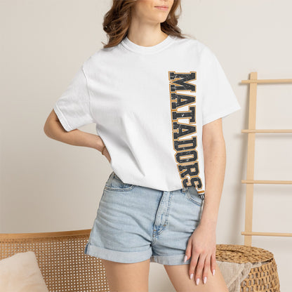 Matadors Seguin Vertical Logo T‑Shirt — Wilson 23 Back Jersey Tee