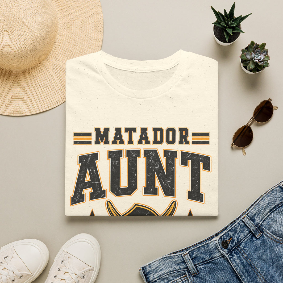 Matador Aunt T-Shirt — Cheer Squad Supporter Tee