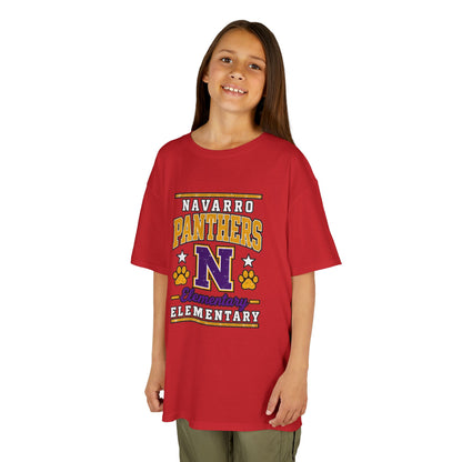 Navarro Panthers Kids T-Shirt — 'N' Elementary School Spirit Tee