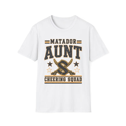 Matador Aunt T-Shirt — Cheer Squad Supporter Tee