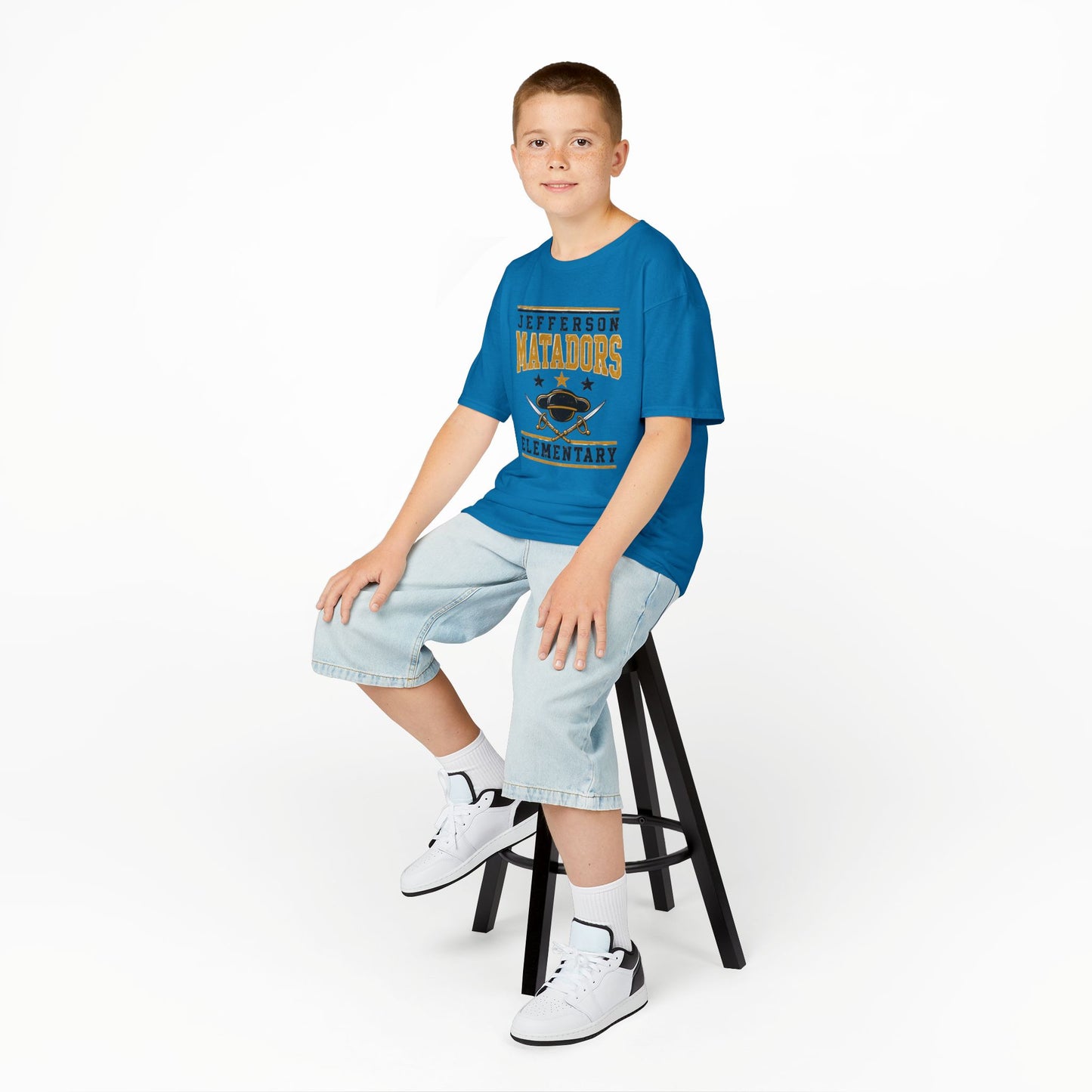 Jefferson Matadors Elementary Kids T-Shirt — School Spirit Tee