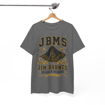 Jim Barnes Middle School JBMS Tornadoes T-Shirt — School Spirit Tee