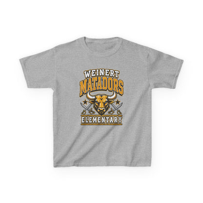 Weinert Matadors Elementary Kids T-Shirt — School Mascot Tee