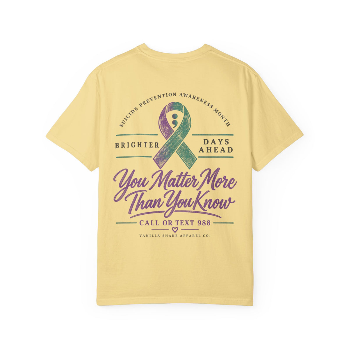 Mental Health Awareness 'Stay — Your Story Isn't Over' T-Shirt