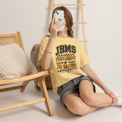 Jim Barnes Middle School Toreadors Tee — JBMS School Spirit T-Shirt