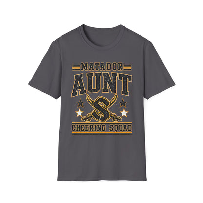 Matador Aunt T-Shirt — Cheer Squad Supporter Tee