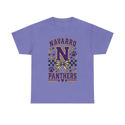 Navarro Panthers N Cheer T-Shirt — School Spirit Cheerleader Tee