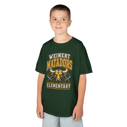 Weinert Matadors Elementary Kids T-Shirt — School Mascot Tee