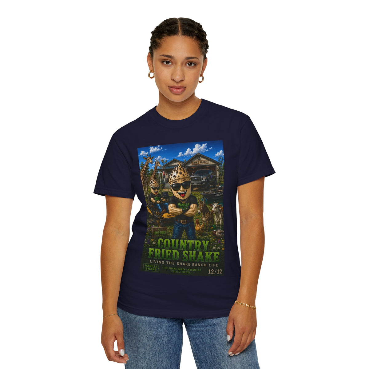 Country Fried Shake - Shake Ranch Collection Vol.1 T-shirt