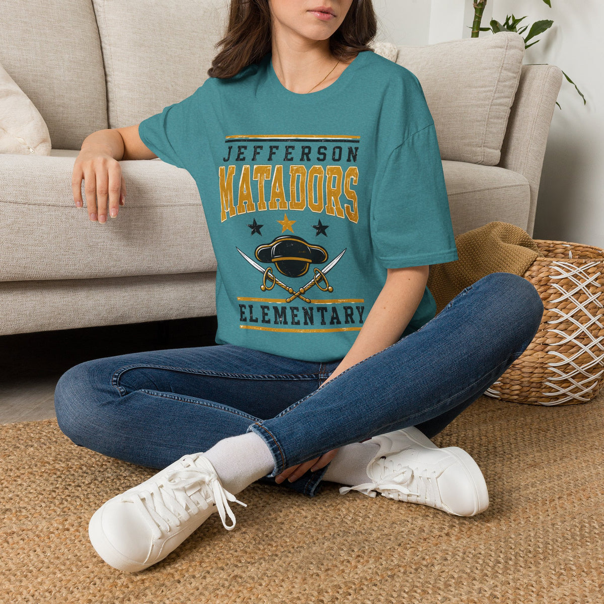Jefferson Matadors Elementary T-Shirt — School Spirit Tee