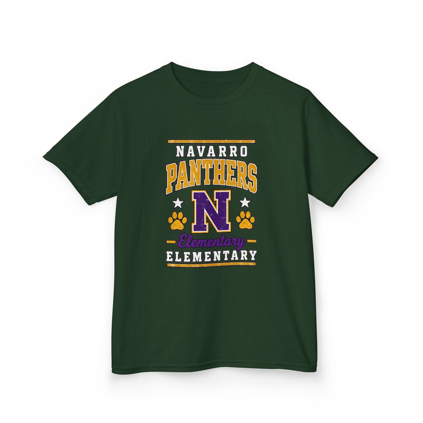Navarro Panthers Kids T-Shirt — 'N' Elementary School Spirit Tee
